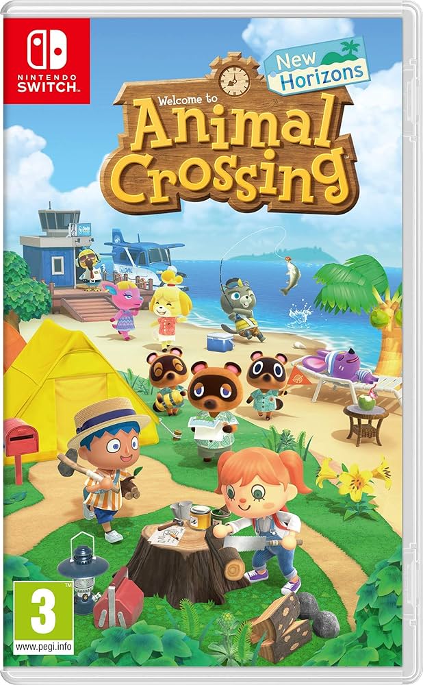 Animal Crossing: New Horizons per Nintendo Switch — copertina