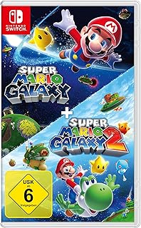Super Mario Galaxy + Super Mario Galaxy 2 per Nintendo Switch — copertina