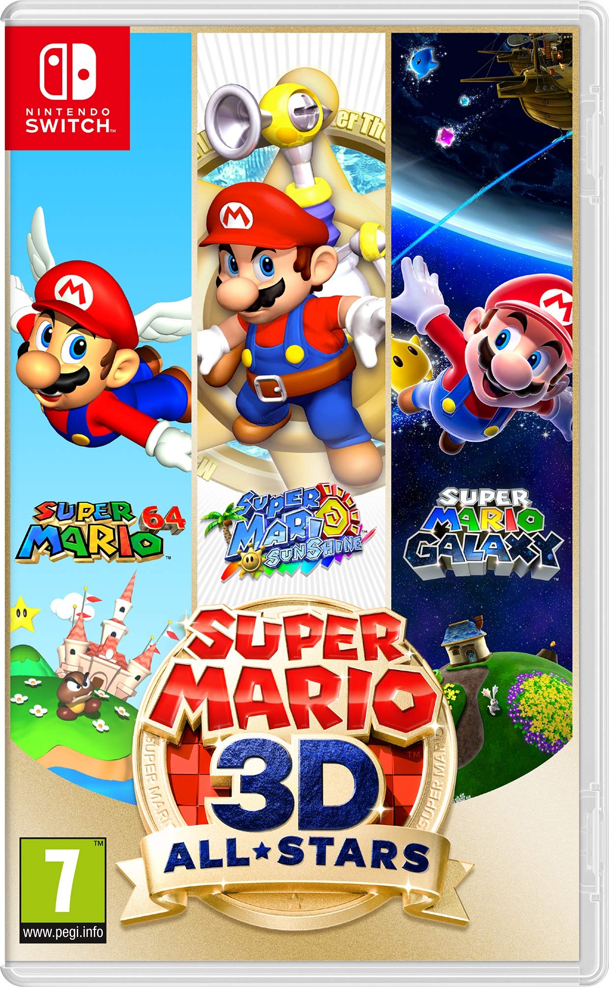 Super Mario 3D All-Stars per Nintendo Switch — copertina
