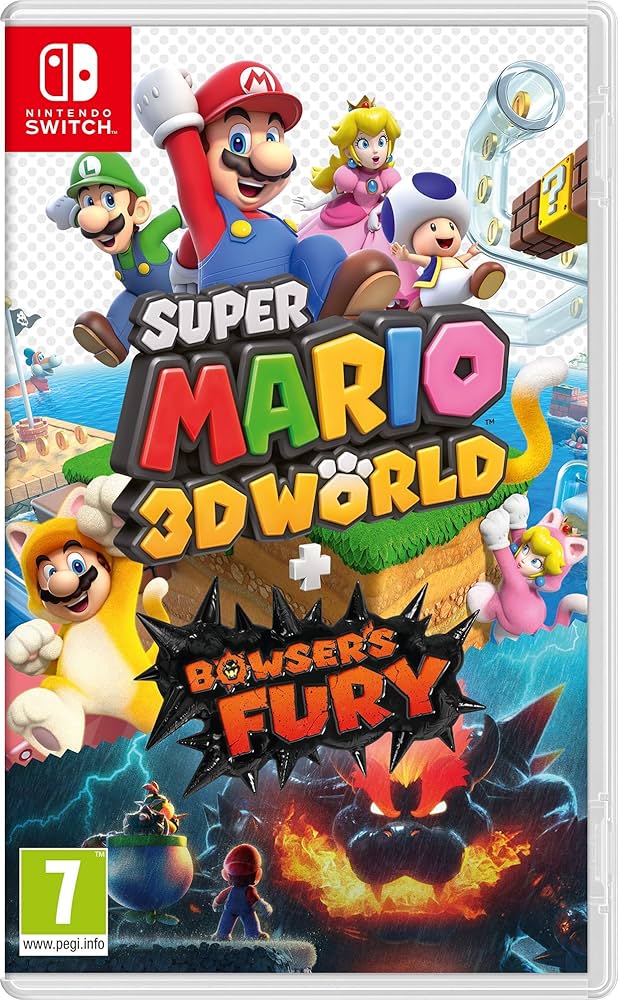 Super Mario 3D World + Bowser's Fury per Nintendo Switch — copertina