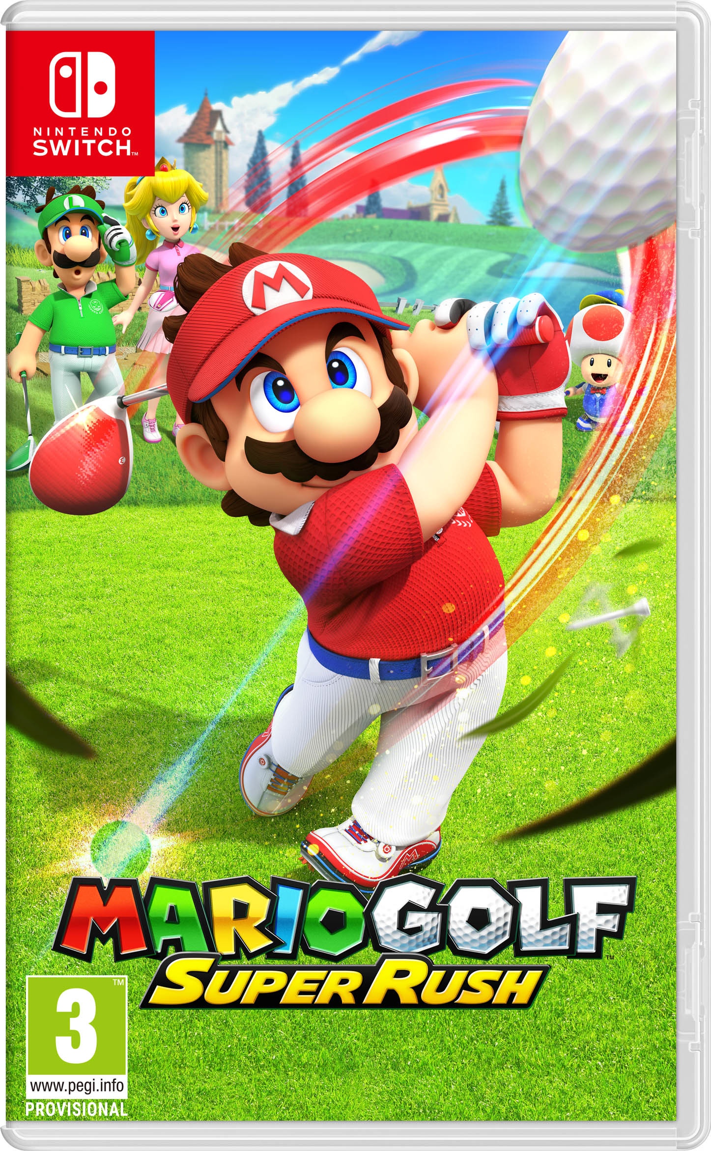 Mario Golf: Super Rush per Nintendo Switch — copertina