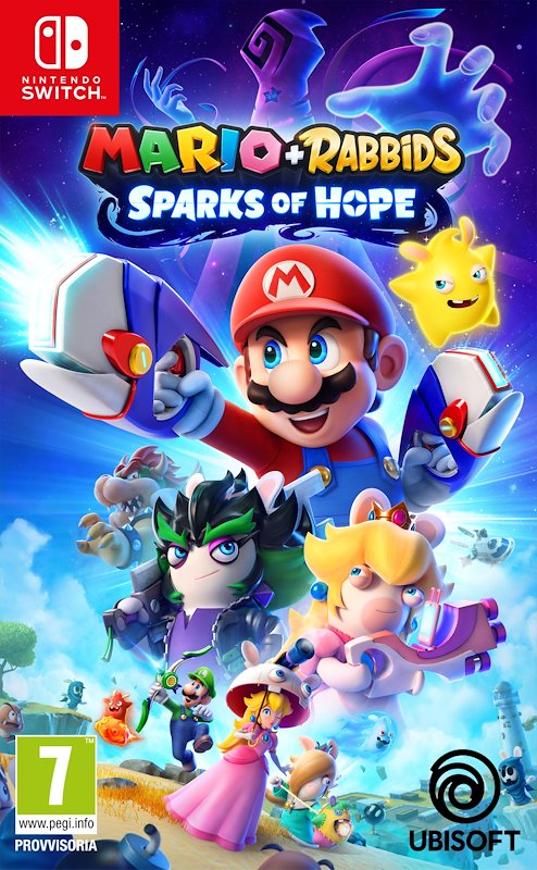 Mario + Rabbids: Sparks of Hope per Nintendo Switch — copertina