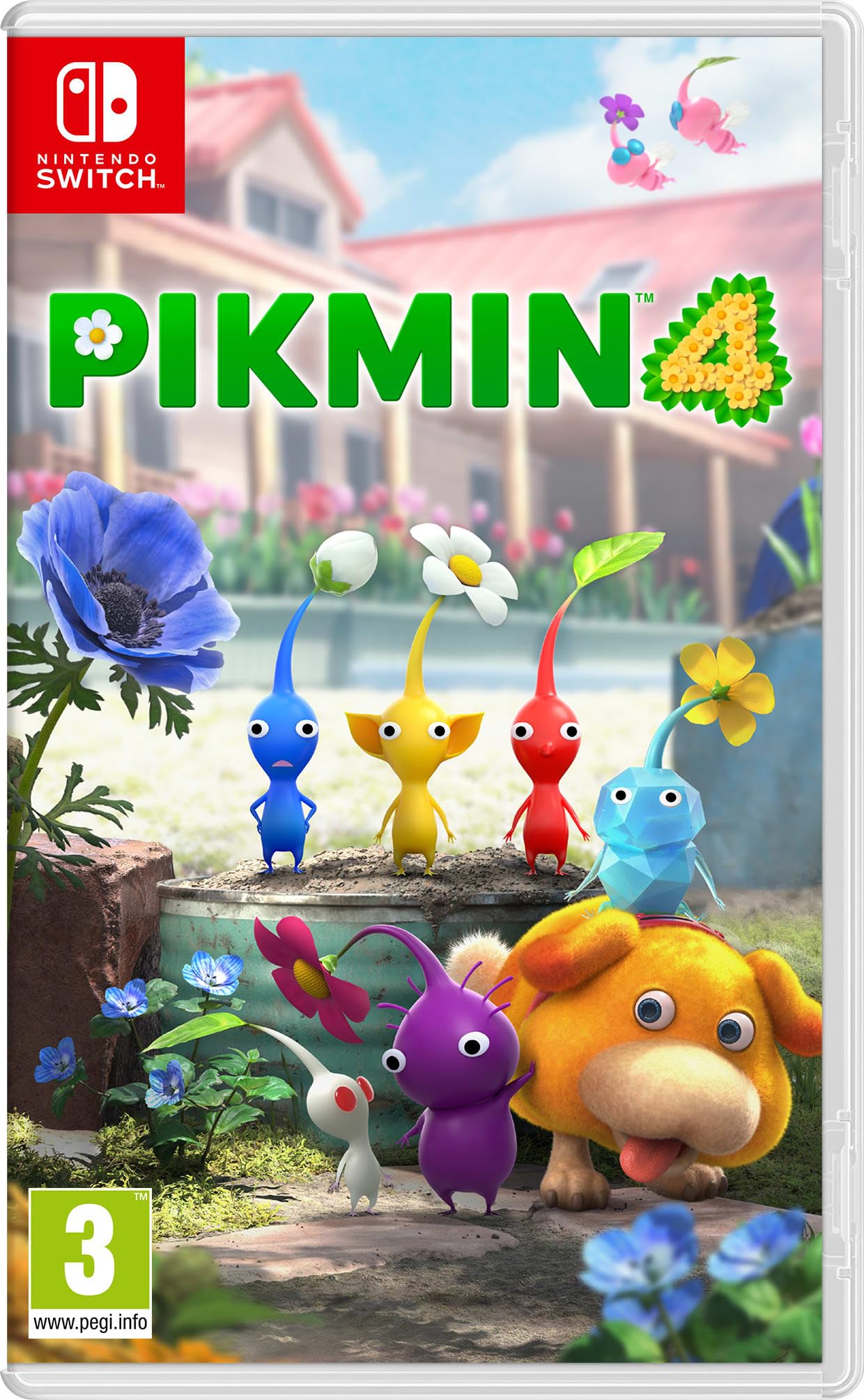 Pikmin 4 per Nintendo Switch — copertina