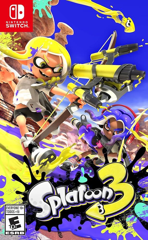 Splatoon 3 per Nintendo Switch — copertina
