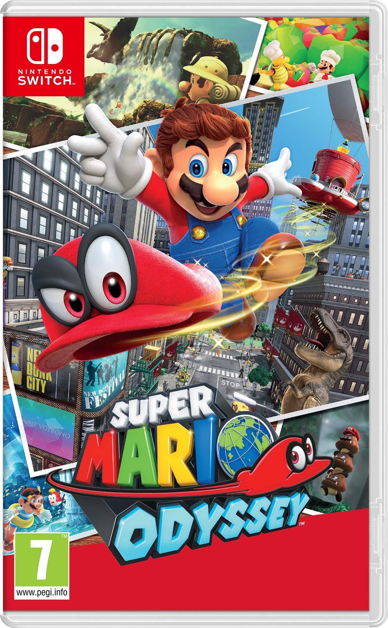 Super Mario Odyssey per Nintendo Switch — copertina
