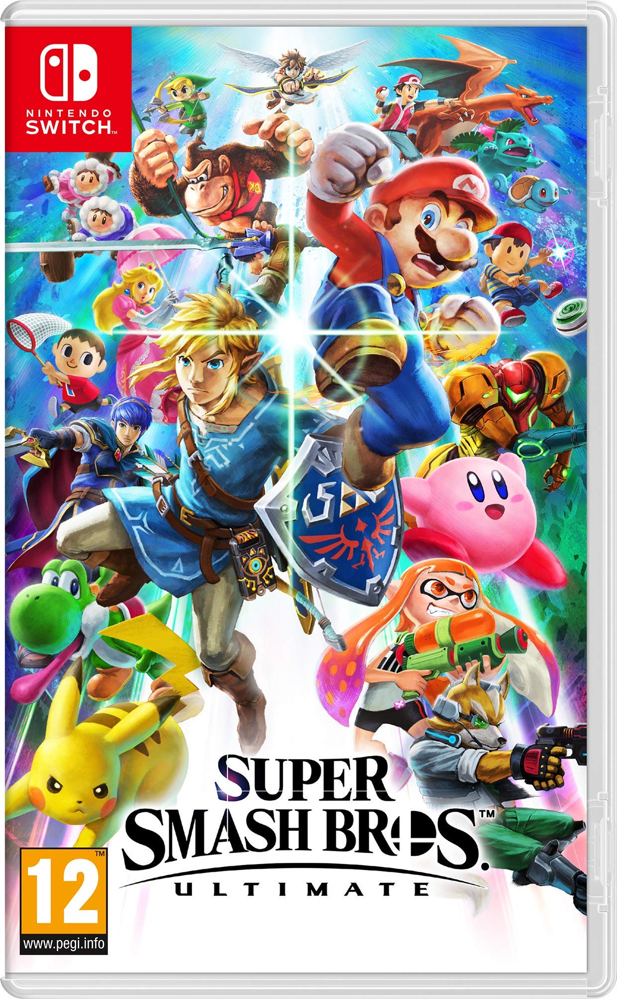 Super Smash Bros. Ultimate per Nintendo Switch — copertina