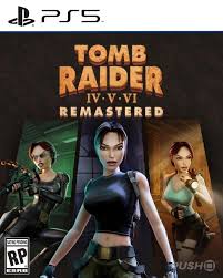 Tomb Raider IV-VI Remastered per PlayStation 5 — copertina