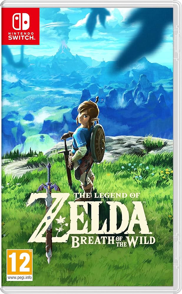 The Legend of Zelda: Breath of the Wild per Nintendo Switch — copertina